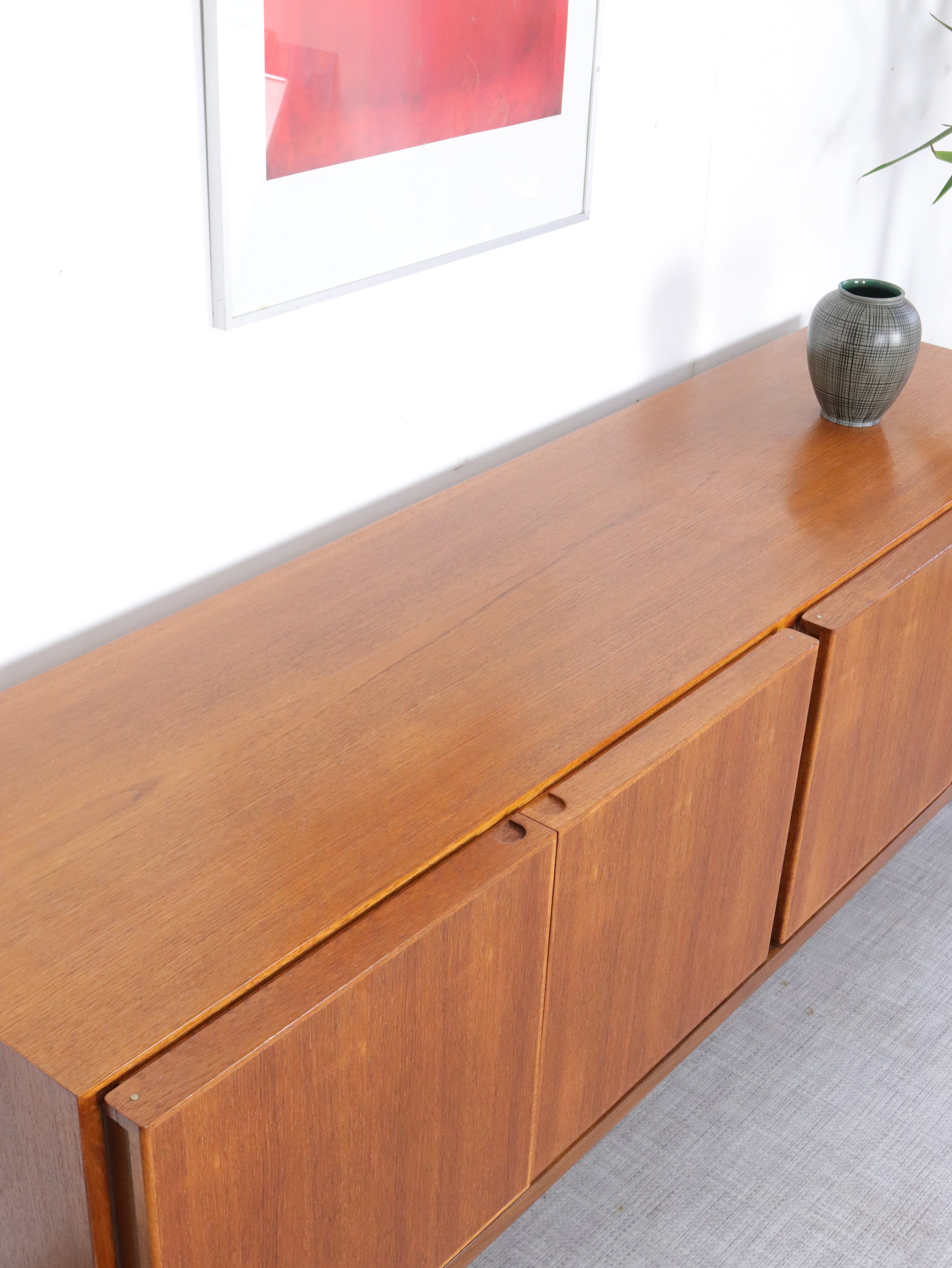 Teak GR69 Rare Gordon Russell Sleek Sideboard Restored Mid Century - teakyfinders