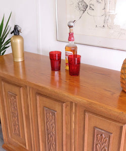 Vintage Oak Cocktail Home Drinks Bar Stylish & 3 Bar Stools - teakyfinders