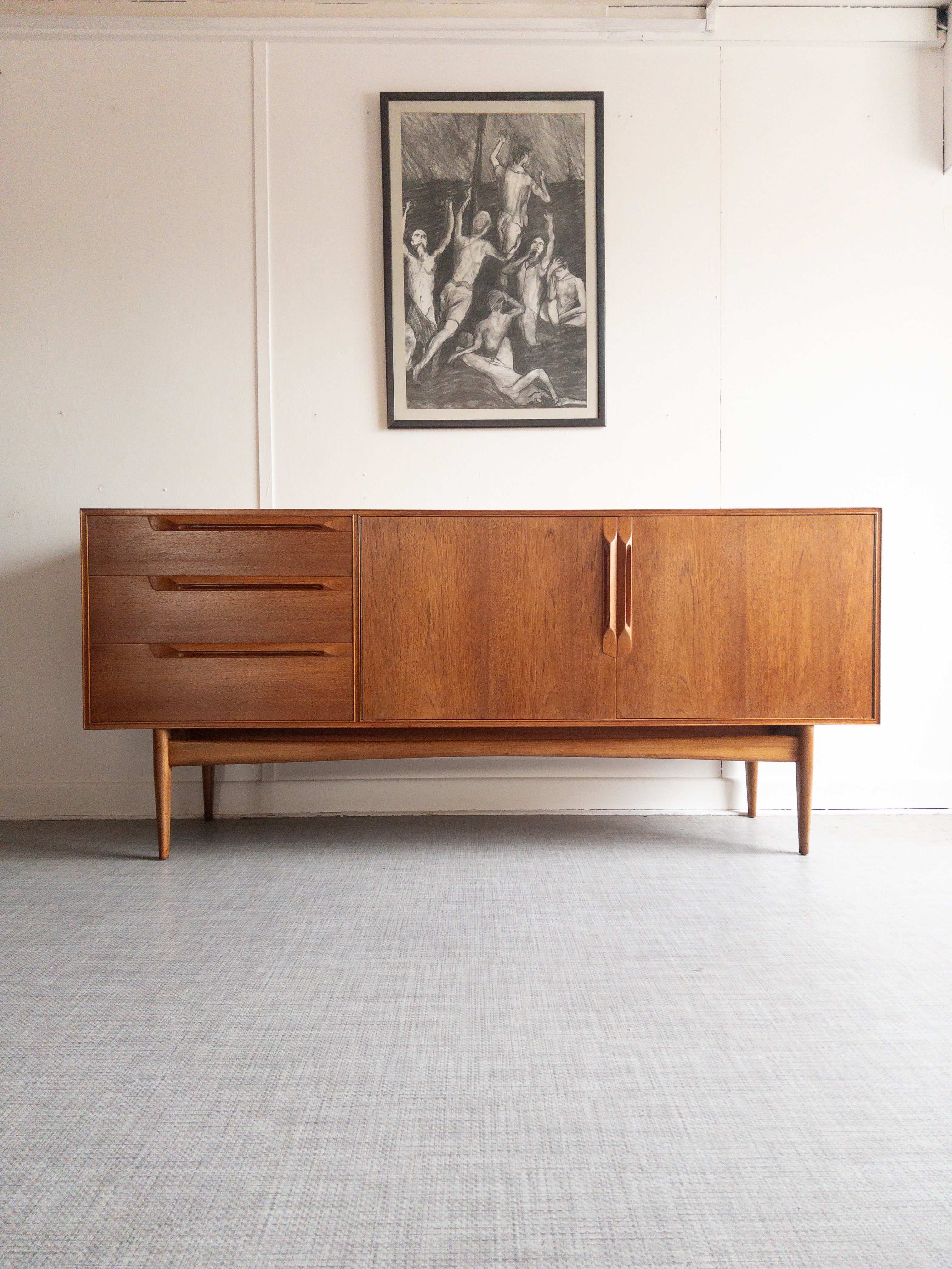 Retro Teak McIntosh Sideboard Rare ‘Eden’ Model Mid Century Vintage Storage - teakyfinders