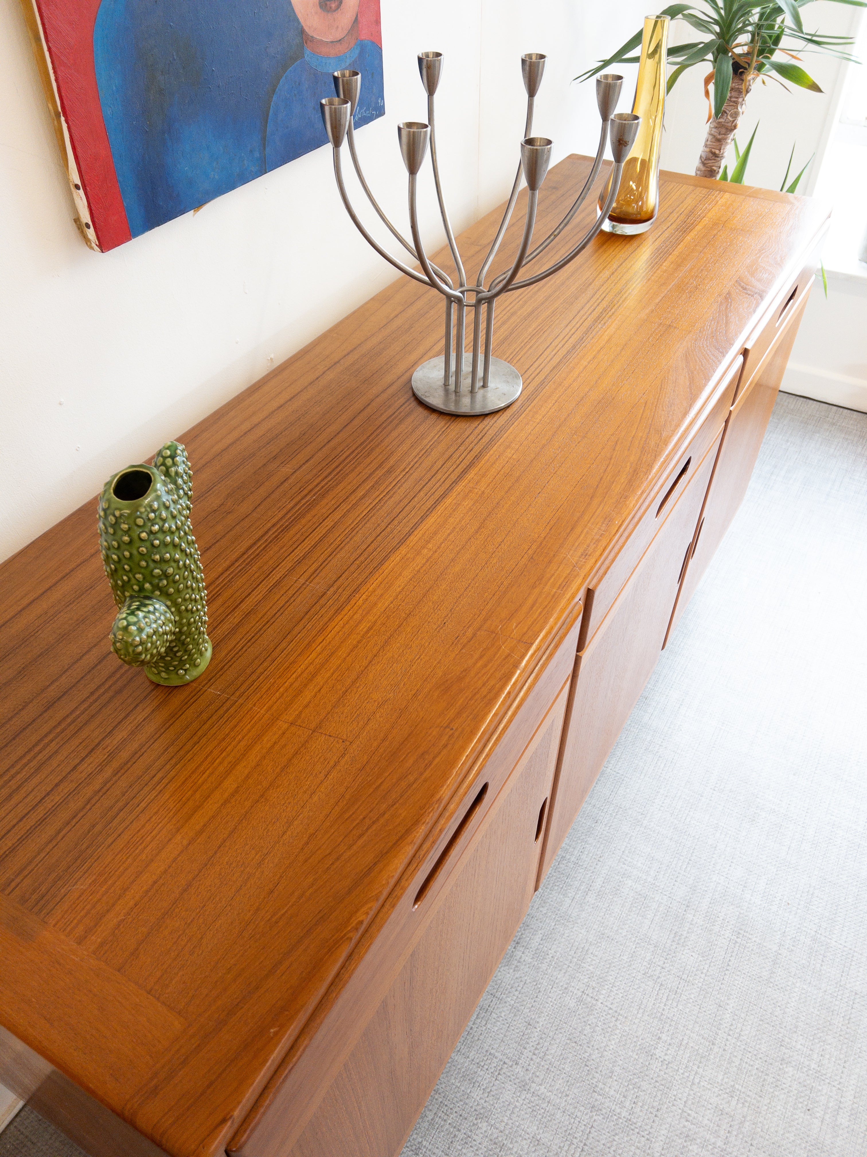 Danish Vintage Teak Sideboard by Dyrlund - teakyfinders