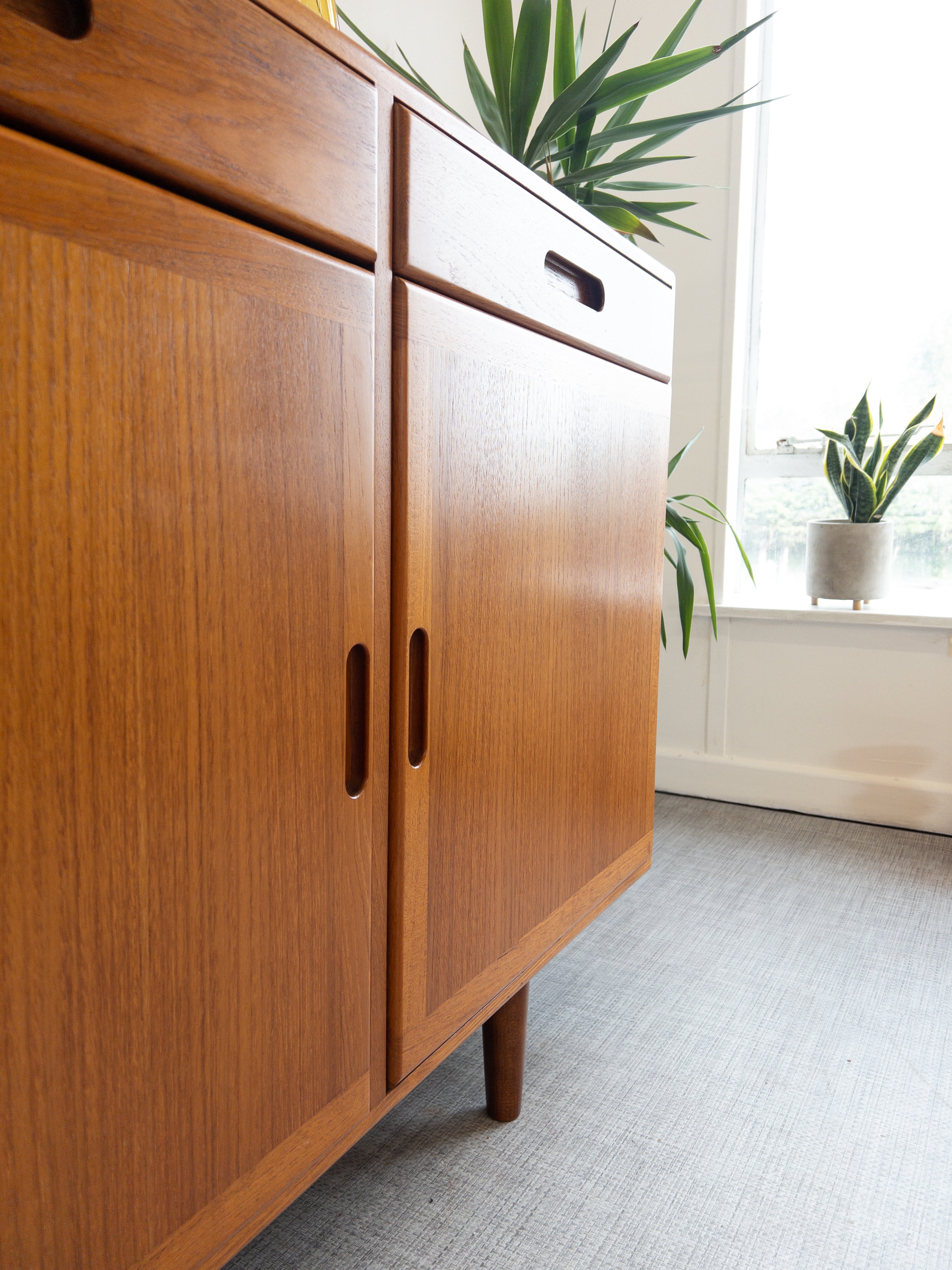 Danish Vintage Teak Sideboard by Dyrlund - teakyfinders