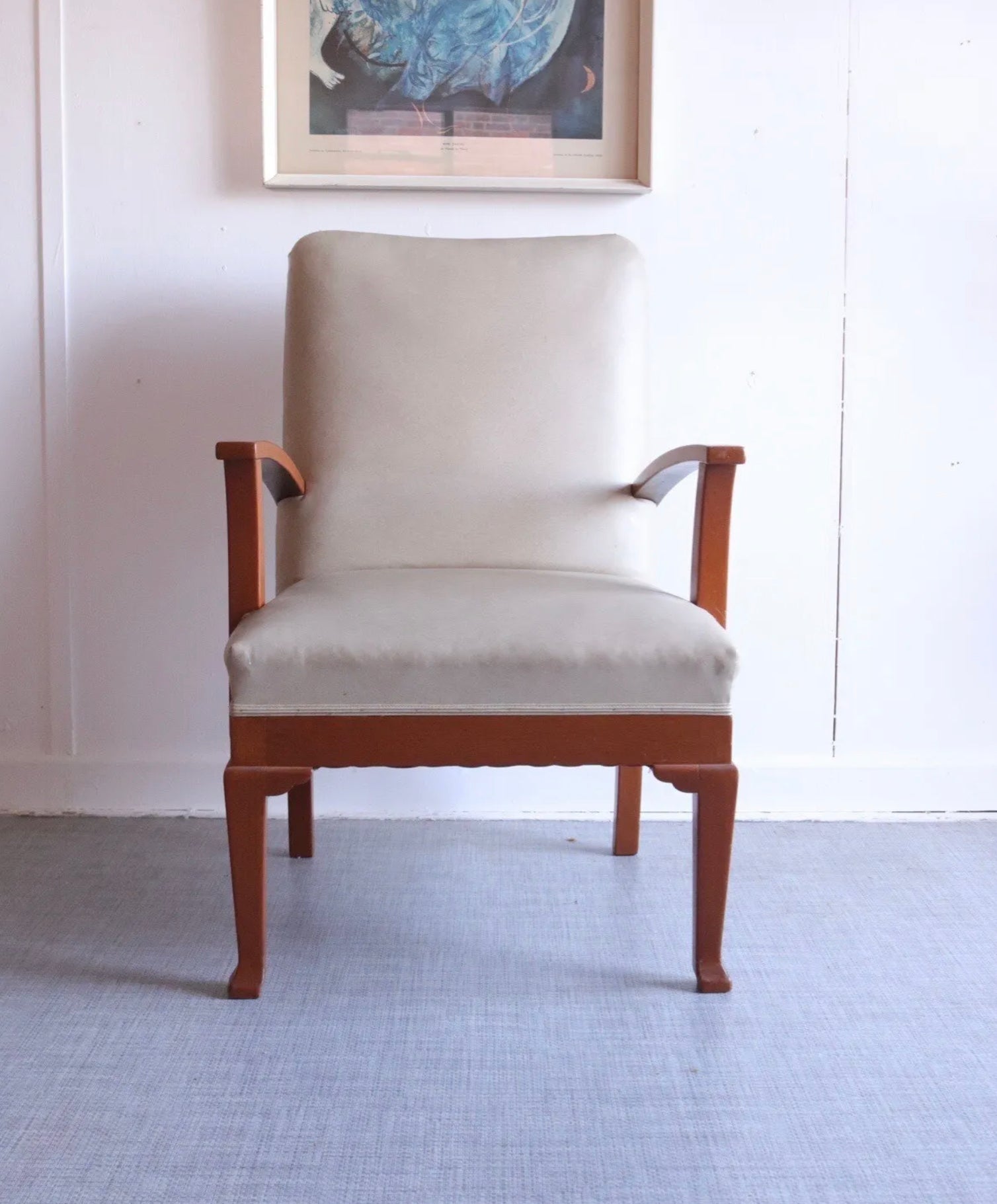 WARING & GILLOWS Side Armchair Vintage Lounge Chair Fireside Chair - teakyfinders