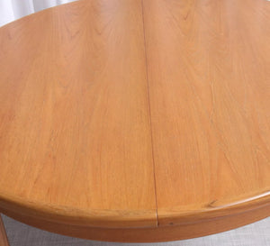 6224 G Plan Fresco Round Teak Extendable Dining Table V b Wilkins Stunning Condition - teakyfinders