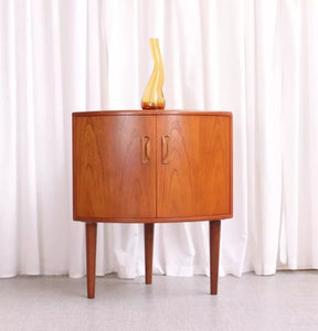 Vintage G Plan Fresco 2 Door Teak Corner Cabinet Mid-Century Retro Scandi Danish - teakyfinders