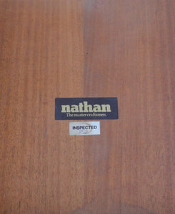 Vintage Nathan Furniture Teak Extending Dining Table And 4 Chairs Mid Century - teakyfinders