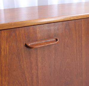 Nathan Rare Mid Century Teak Sideboard Drinks Cabinet Highboard - teakyfinders