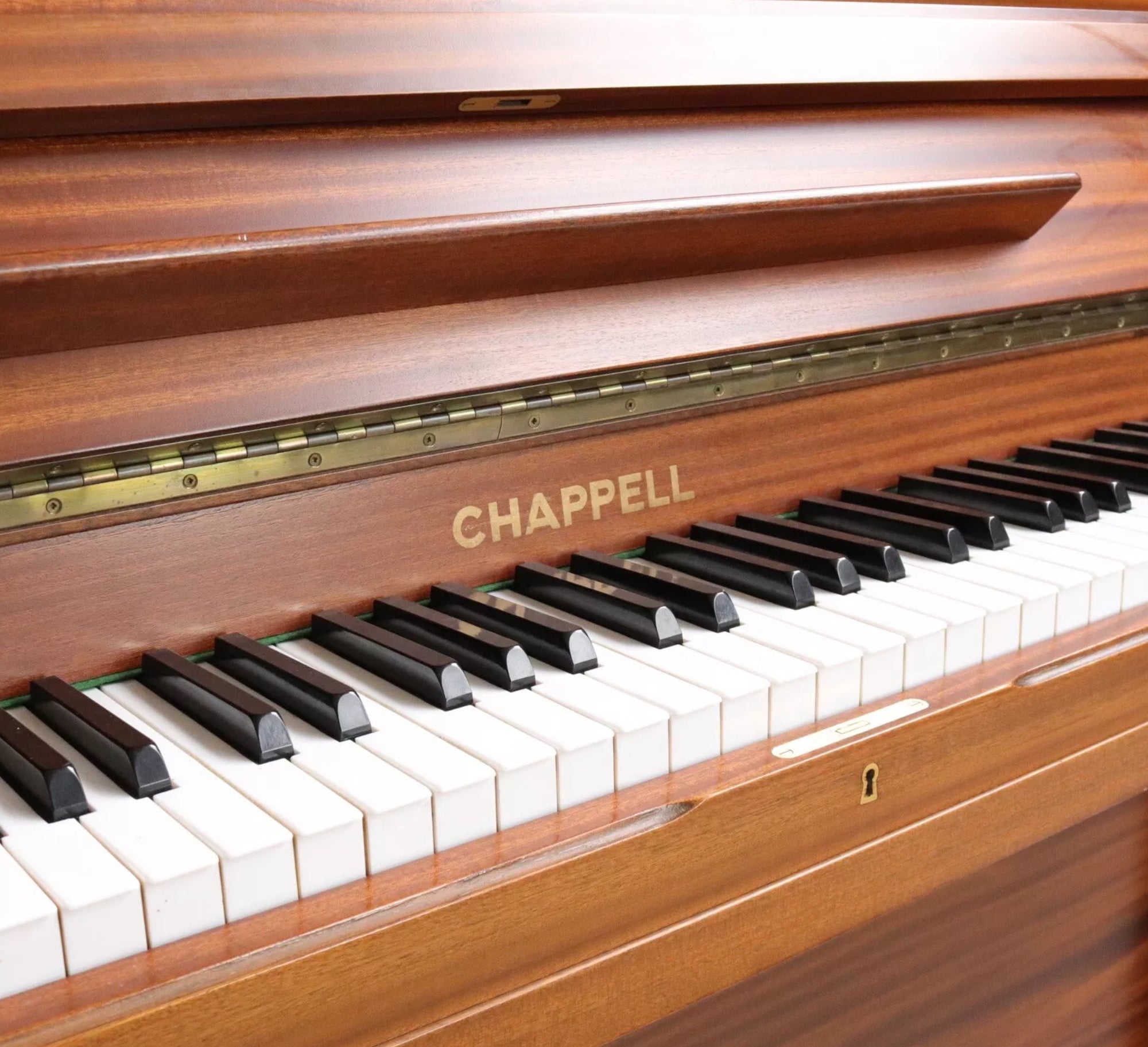 Vintage Chappell Modern Upright Piano - With Stool - Stunning Condition - teakyfinders