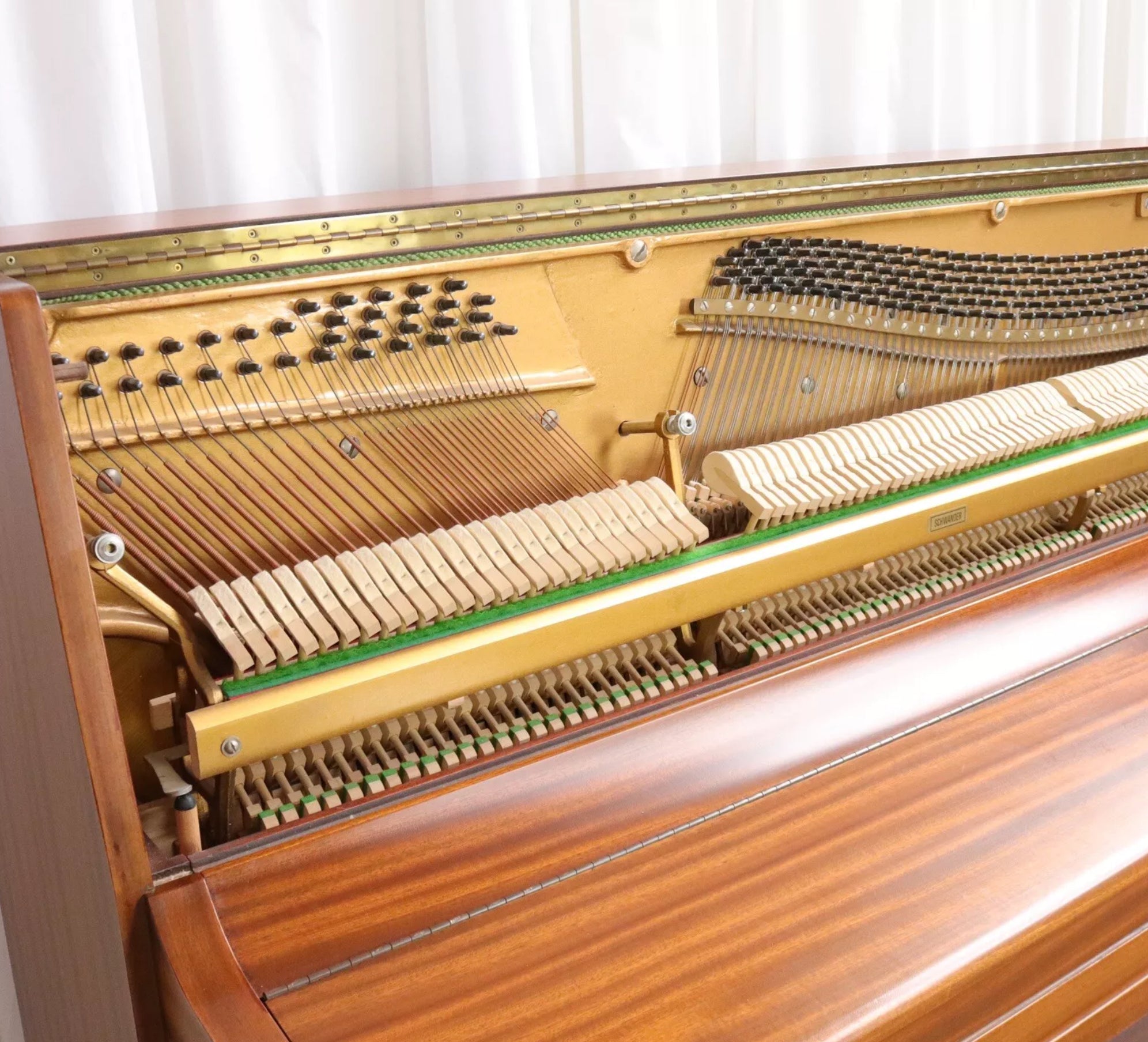 Vintage Chappell Modern Upright Piano - With Stool - Stunning Condition - teakyfinders