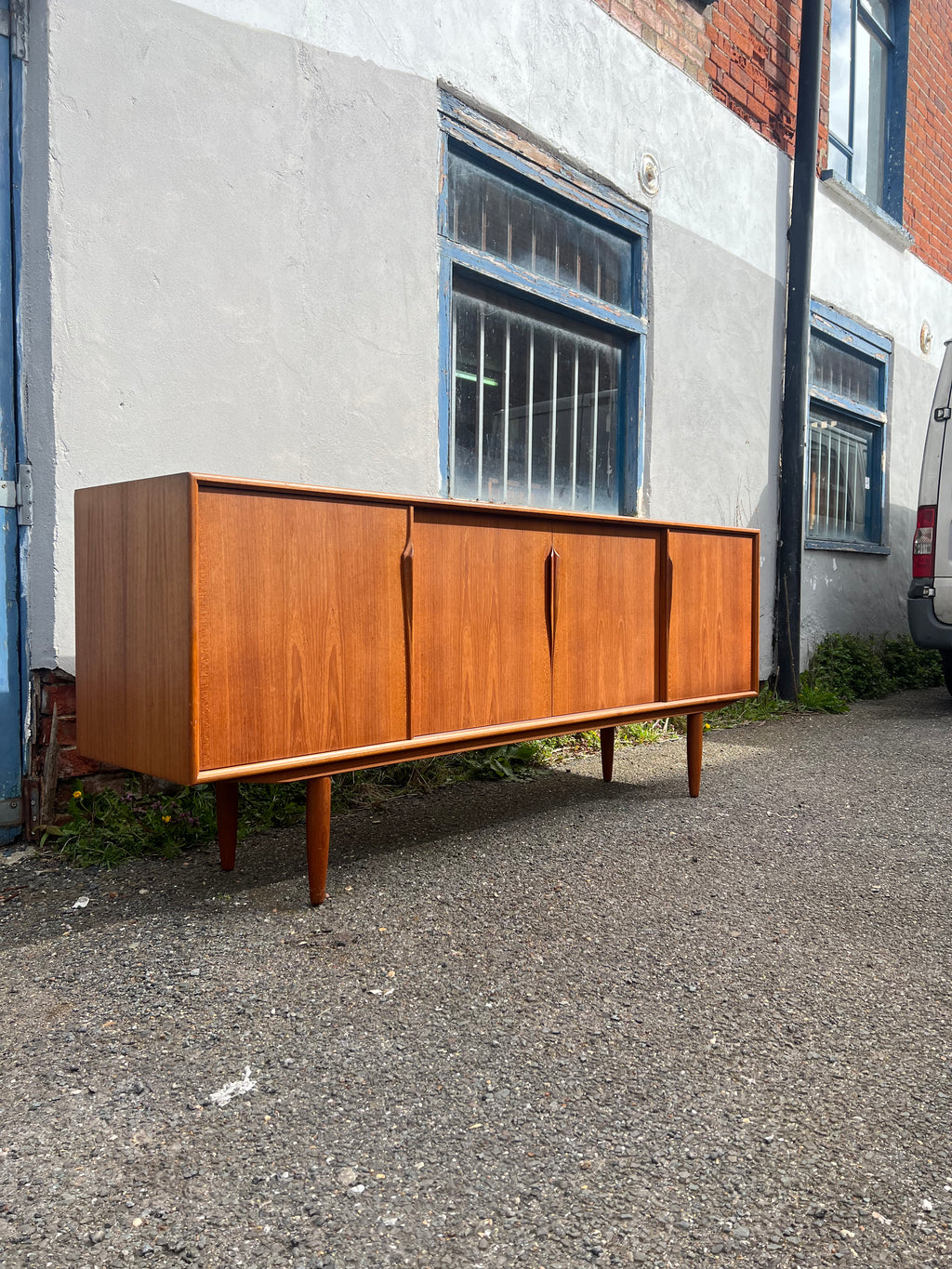 Danish Teak Sideboard by Gunni Omann for Axel Christiansen - teakyfinders