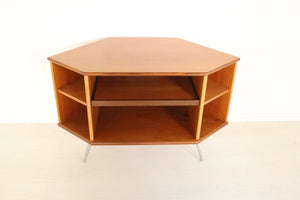 G Plan Corner TV Unit In Teak - Fresco Range - teakyfinders