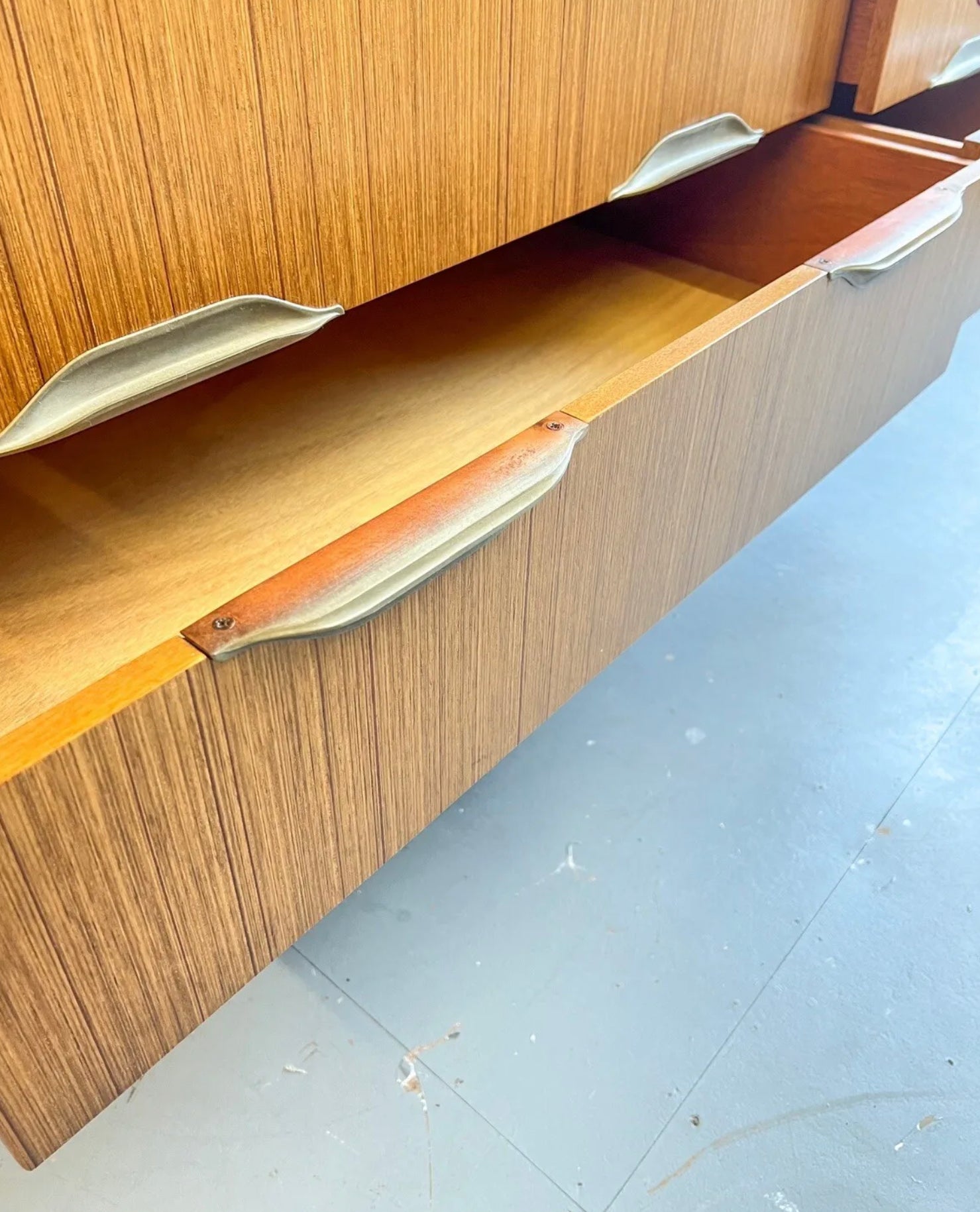 Compact Remploy Teak Sideboard Mid Century 1960s Vintage - teakyfinders