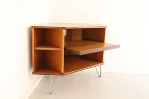 G Plan Corner TV Unit In Teak - Fresco Range - teakyfinders