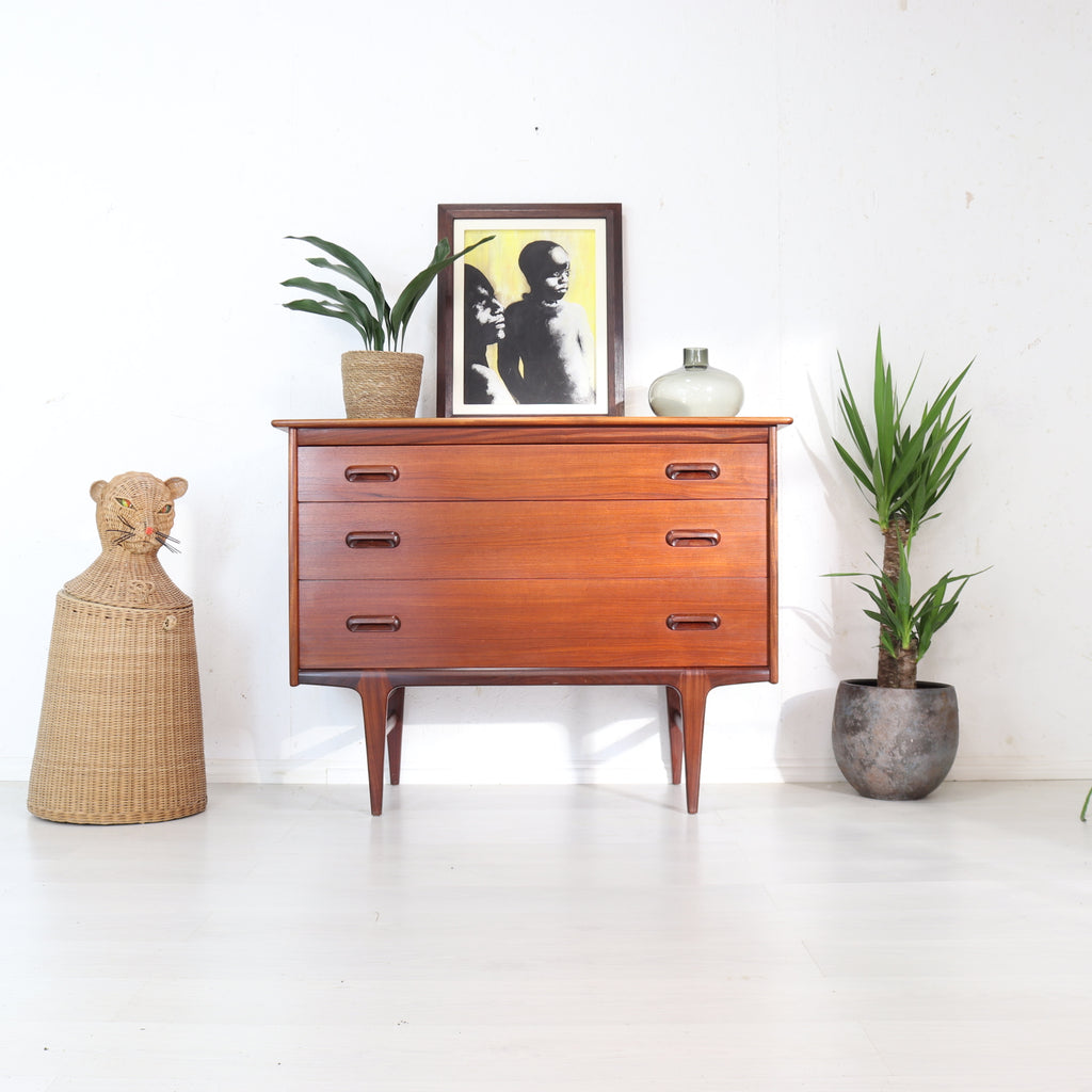 A. Younger Codan Teak Chest of Drawers - teakyfinders