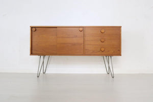 Danish Compact Teak Sideboard - teakyfinders