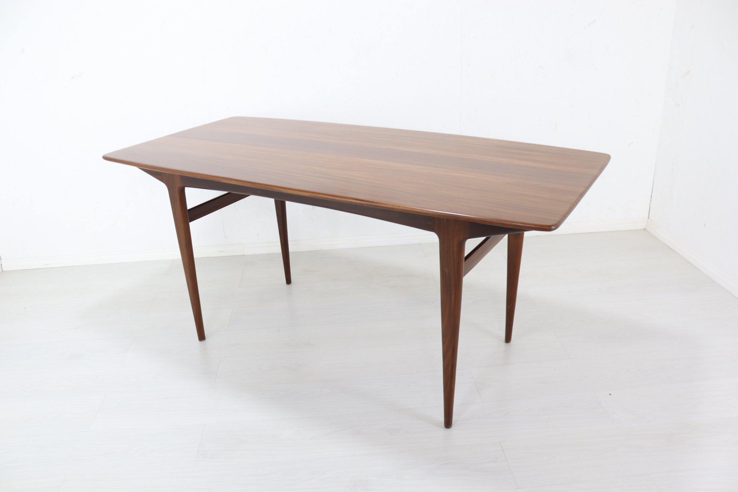 A Younger Afromosia Dining Table - teakyfinders