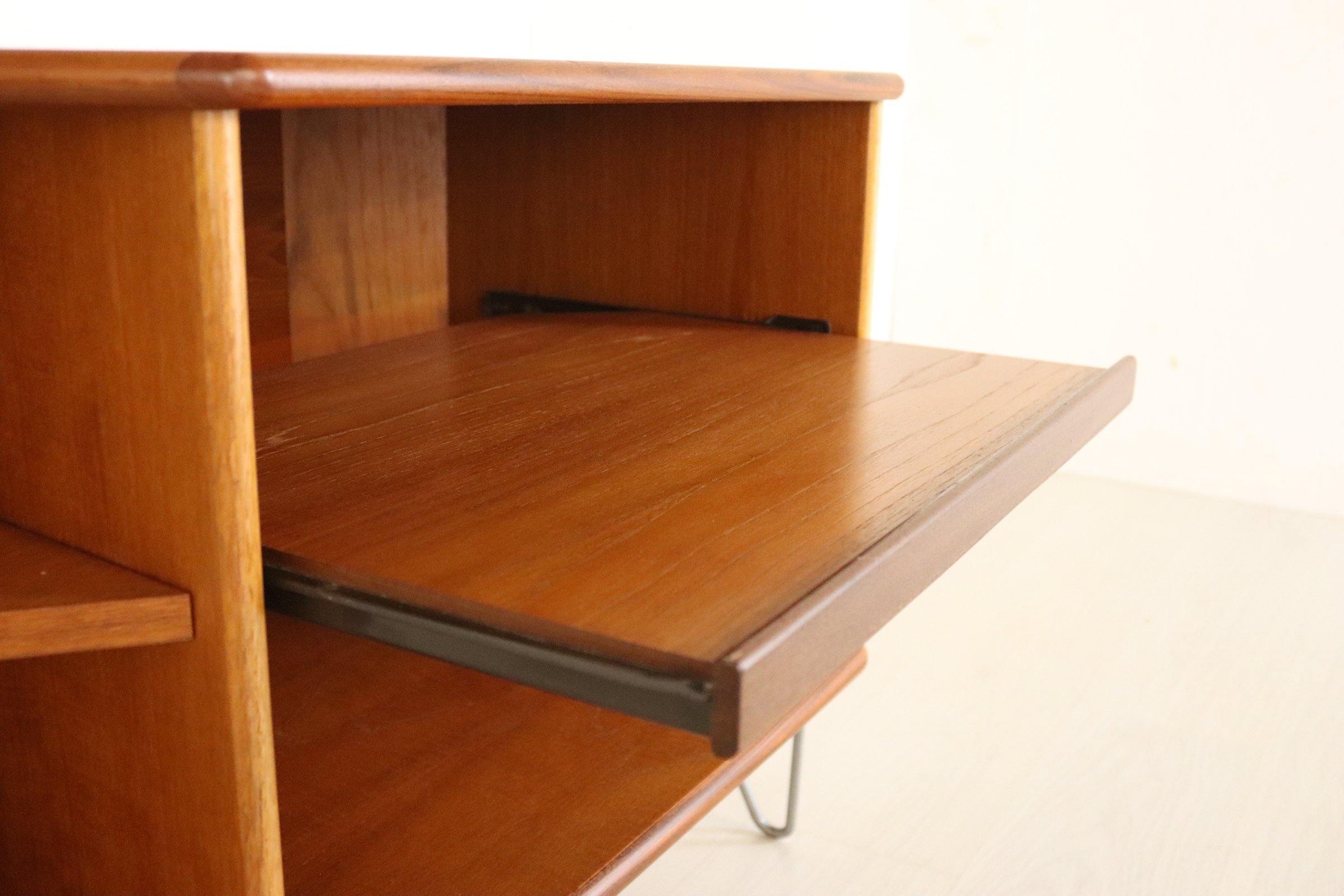 G Plan Corner TV Unit In Teak - Fresco Range - teakyfinders