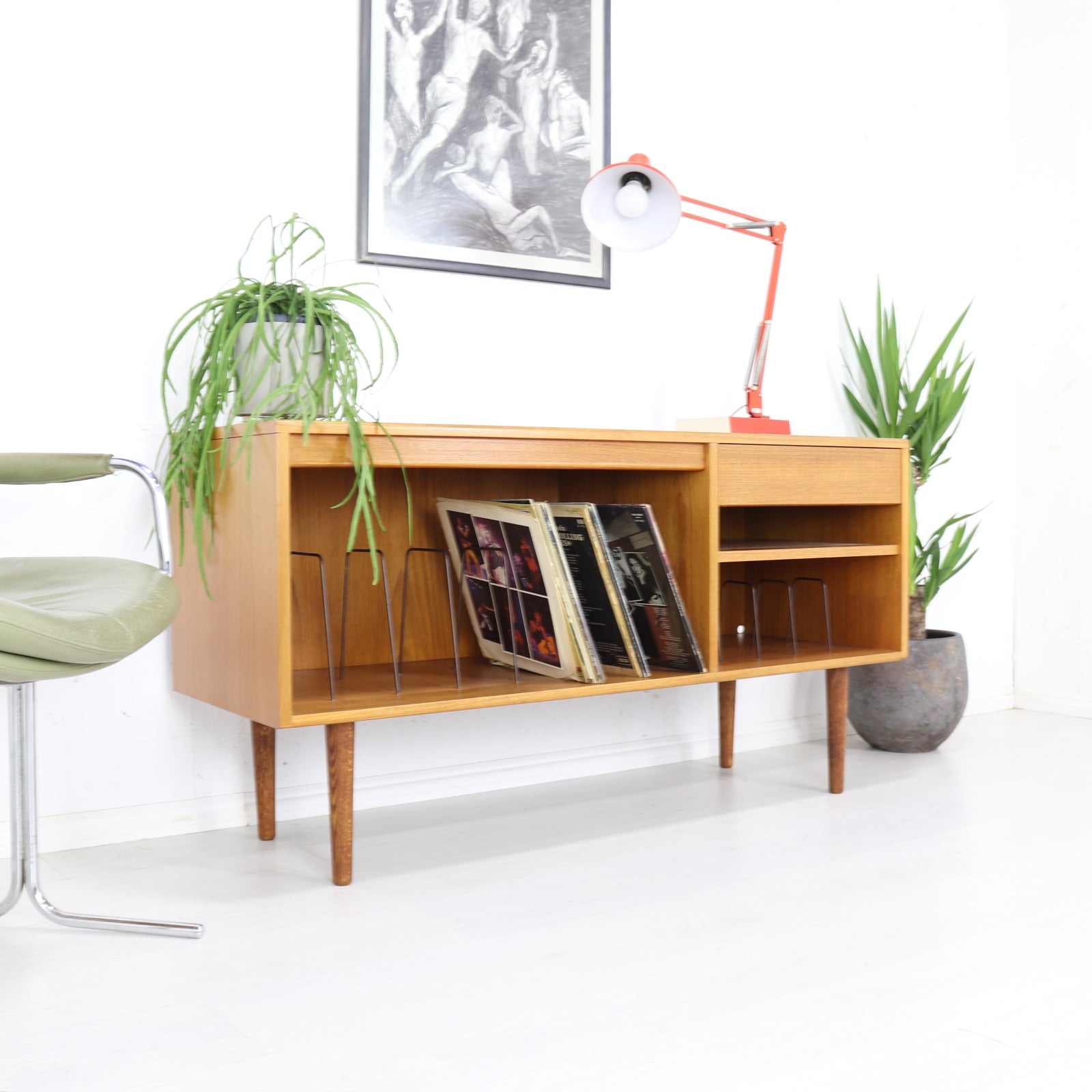 G Plan Fresco Teak Media Unit - teakyfinders