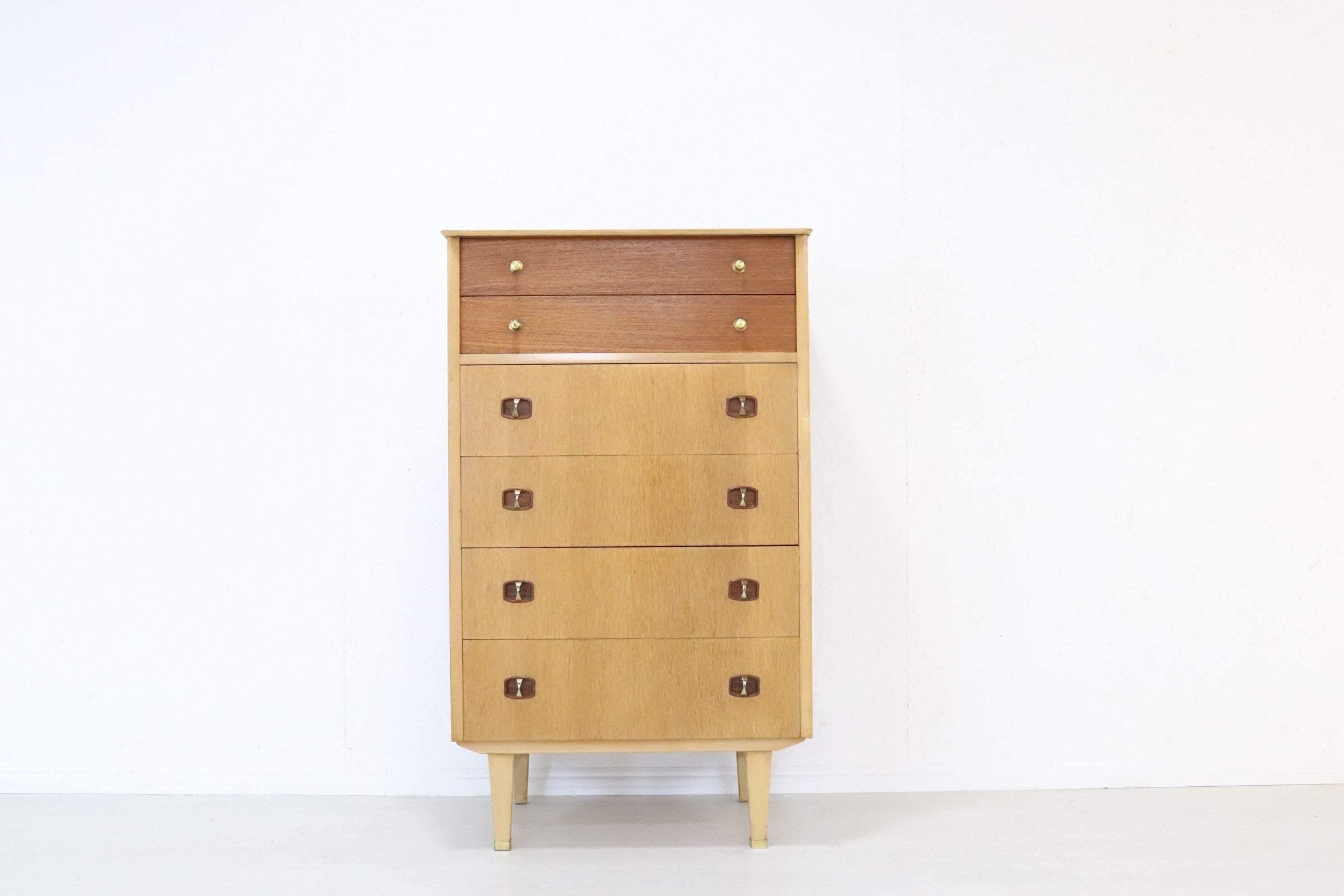 Mid Century Chest of Drawers by Limelight - teakyfinders