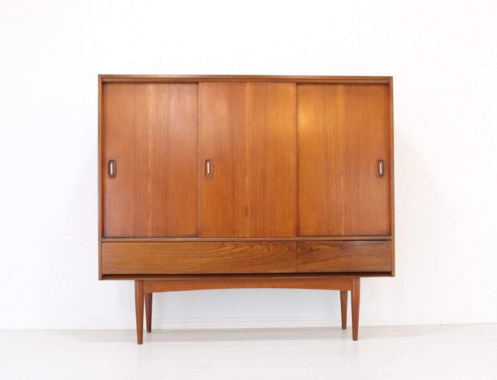 Austinsuite, Retro Sideboard / Highboard in Teak and Rosewood - teakyfinders