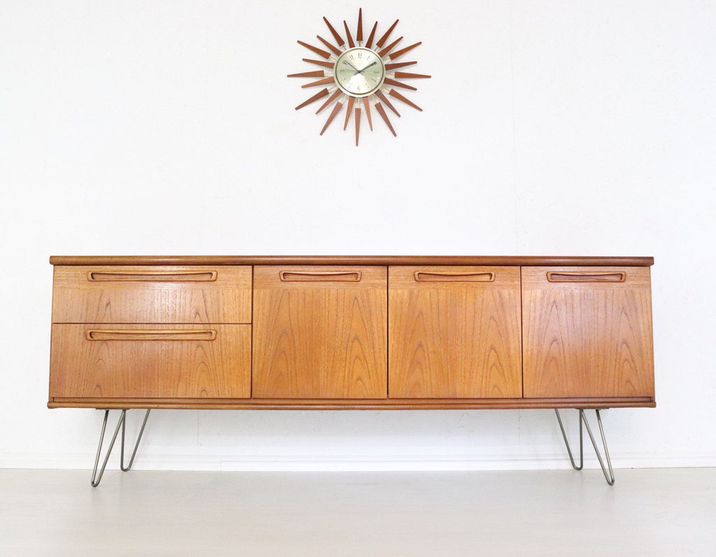 Long Meredew Teak Sideboard - teakyfinders