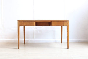 Military Oak Desk by Remploy - teakyfinders