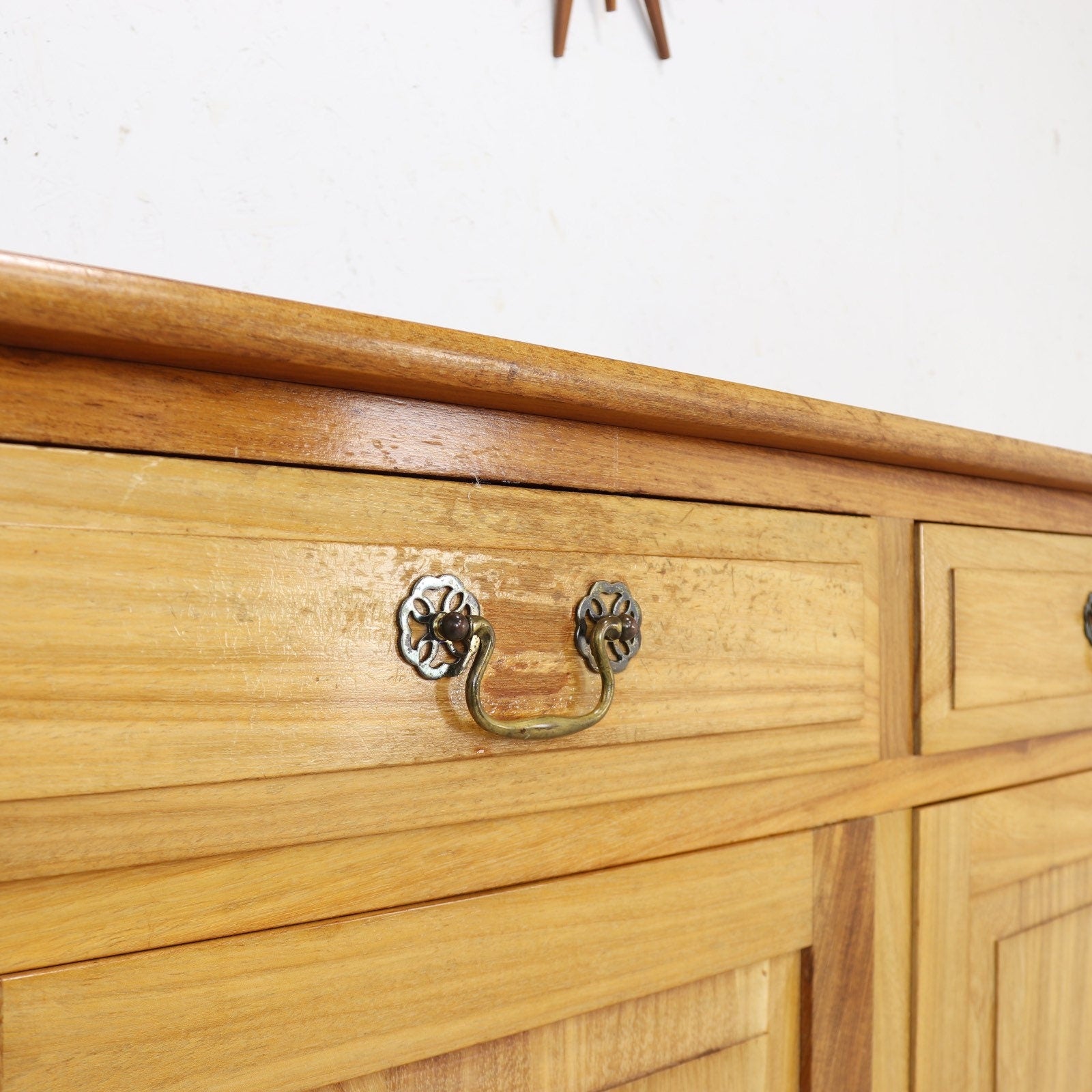 Reynolds of Ludlow Arts and Crafts Style Teak Sideboard - teakyfinders