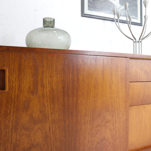 Morris of Glasgow Compact Teak Sideboard - teakyfinders