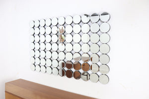 Retro Bespoke Mirror Circle Interior Design Item - teakyfinders