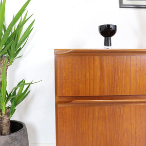 Morris of Glasgow Compact Teak Sideboard - teakyfinders