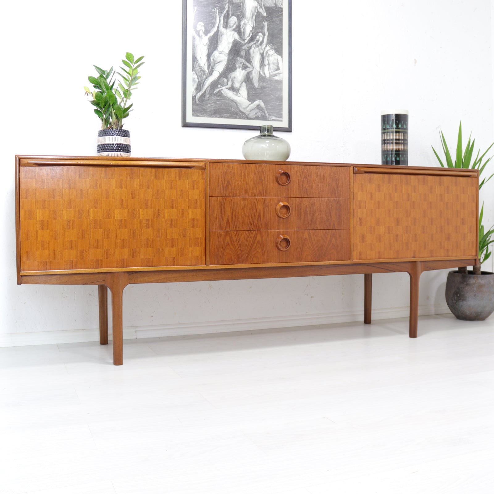 Rare Dunoon Mcintosh of Kirkcaldy Teak Sideboard - teakyfinders