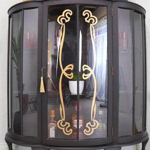 Vintage Art Deco Drinks Cabinet - teakyfinders