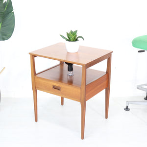 Nathan Teak Side Table plant Stand - teakyfinders