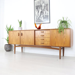 G Plan Long Brasilia Teak Sideboard - teakyfinders