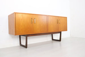 G plan Fresco Sideboard on Sleigh Legs - teakyfinders