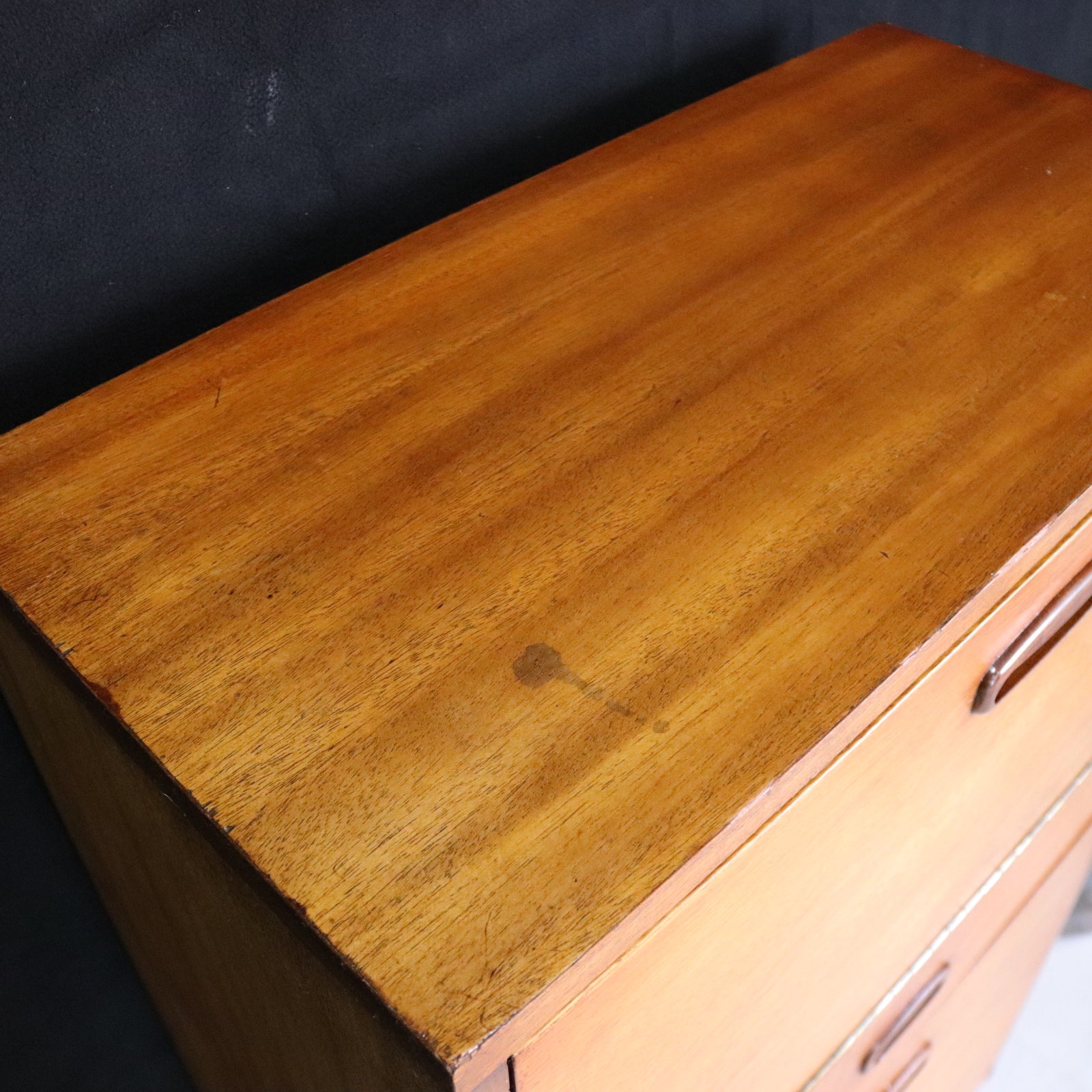 Vintage Compact Drinks Cabinet in Teak - teakyfinders