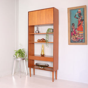 G Plan Form Five Teak Display Bookcase Unit - teakyfinders