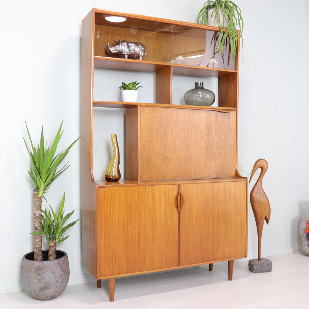 Teak Room Divider Drinks Cabinet by S Form Sutcliffe - teakyfinders