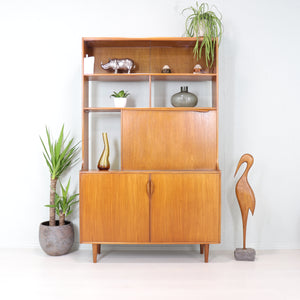 Teak Room Divider Drinks Cabinet by S Form Sutcliffe - teakyfinders