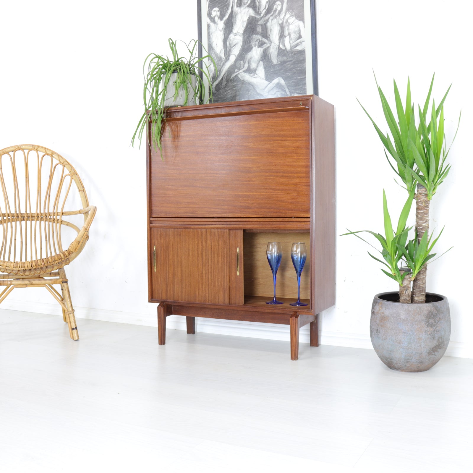 Beaver and Tapley Mutli Width Teak Drinks Cabinet - teakyfinders