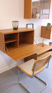 Light Teak Tapley 33 Wall Units and TV stand - teakyfinders