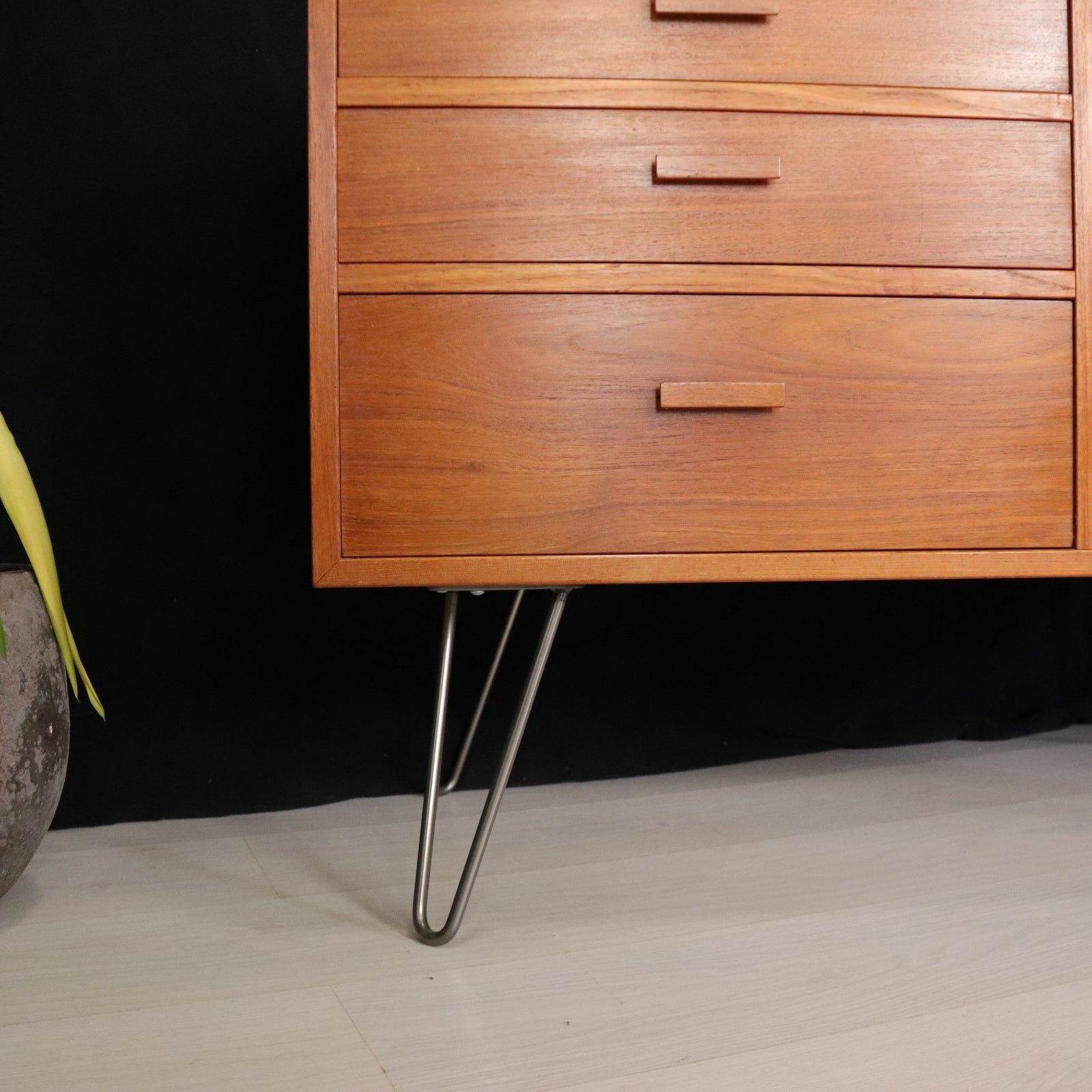 Danish Teak Sideboard with Swivel Shelf - teakyfinders