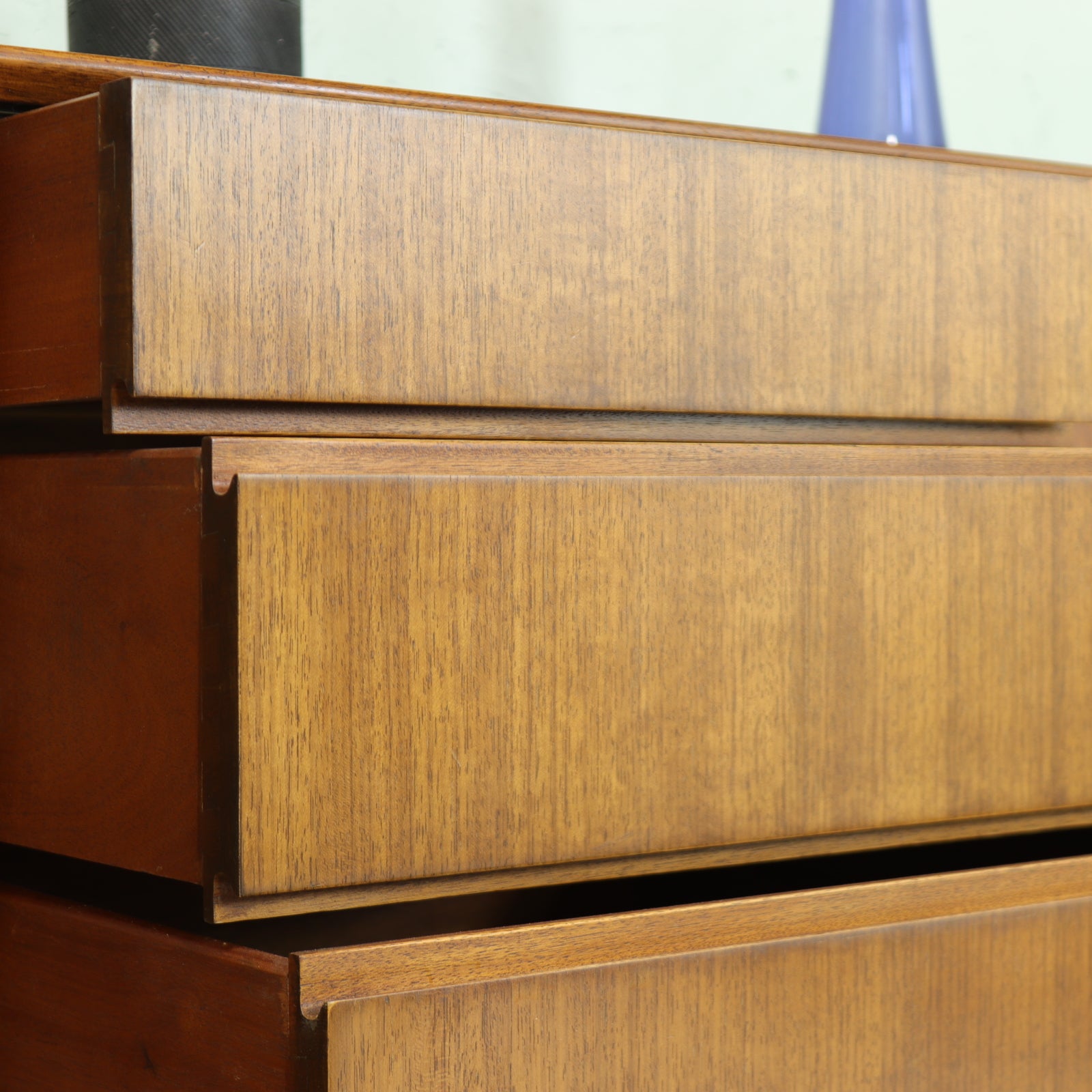 Jentique Compact Size Walnut Sideboard - teakyfinders