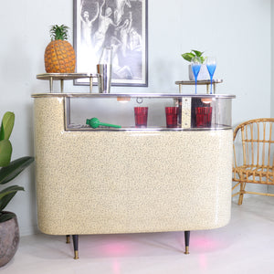 Retro Funky Home Cocktail Drinks Bar - teakyfinders