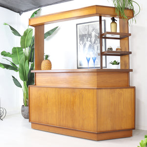 Turnidge of London Teak Drinks Bar - teakyfinders