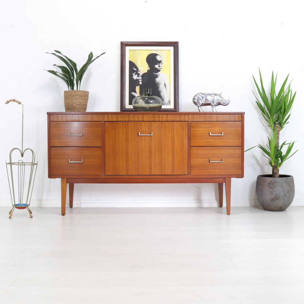 Compact Teak Sideboard by Lebus - teakyfinders