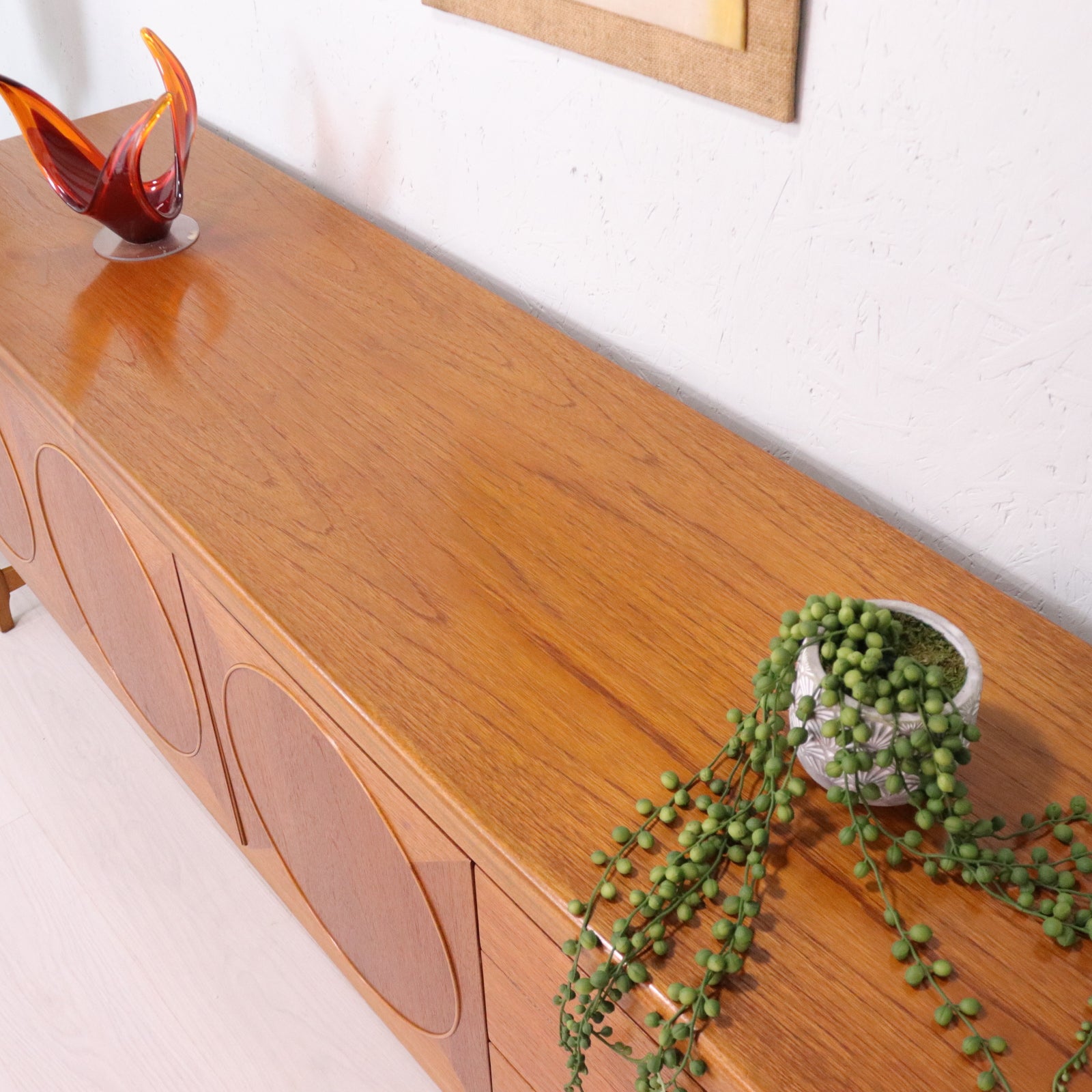 Nathan Circles Teak Sideboard - teakyfinders