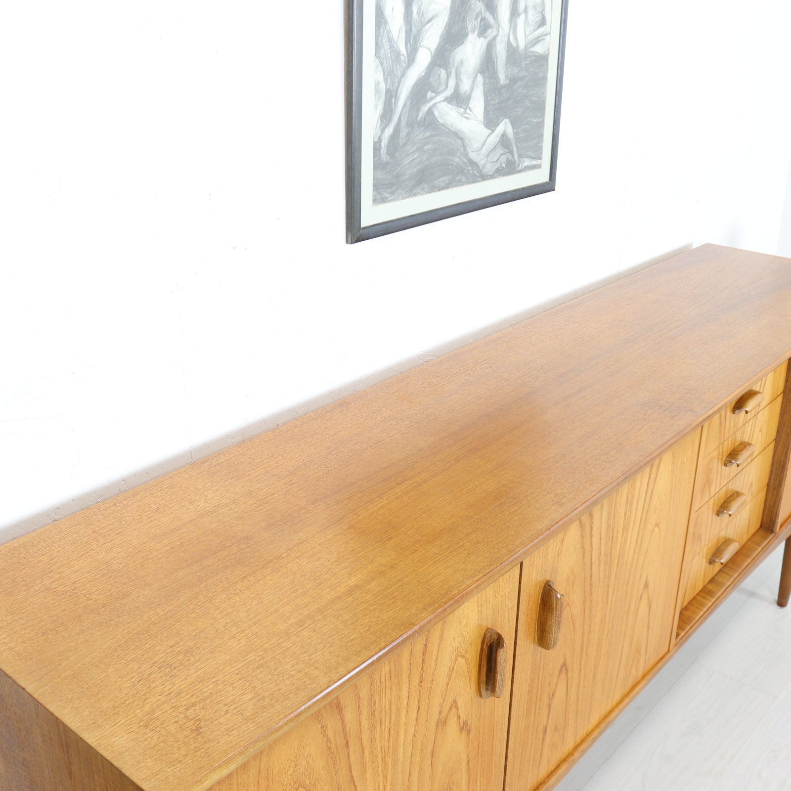 G Plan Long Brasilia Teak Sideboard - teakyfinders