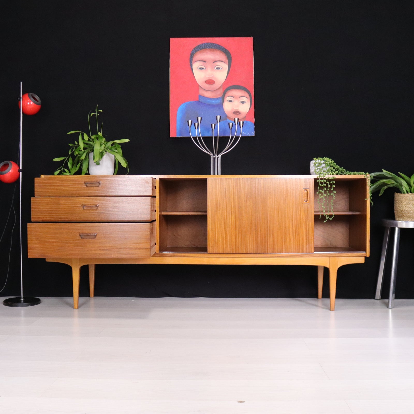 Rare Nathan Teak Sideboard - teakyfinders