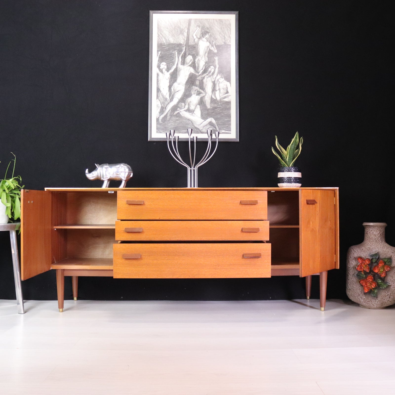 Rare E Gomme G Plan Teak Sideboard - teakyfinders