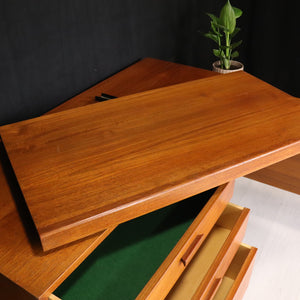 Danish Teak Sideboard with Swivel Shelf - teakyfinders